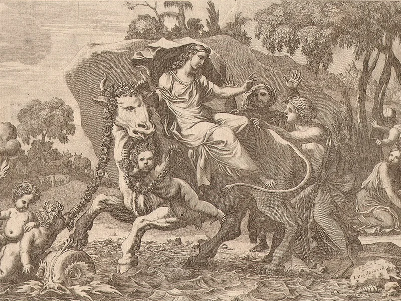 1613-François Chauveau - Metamorfosi dell'Europa